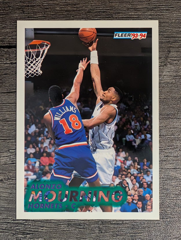 1993-94 Fleer #22 Alonzo Mourning