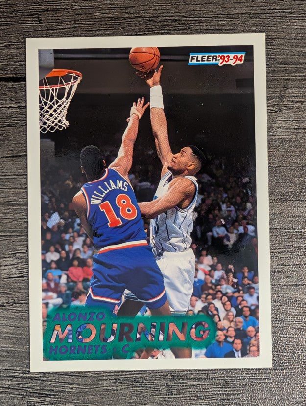 1993-94 Fleer #22 Alonzo Mourning