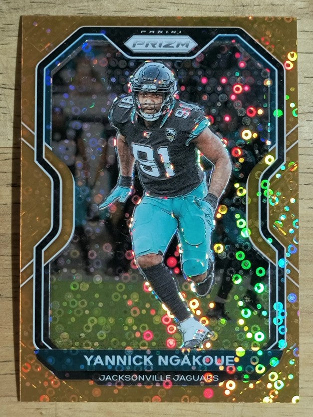 2020 Panini Prizm Prizms Orange Disco #99 Yannick Ngakoue