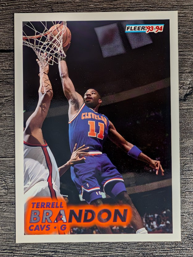 1993-94 Fleer #34 Terrell Brandon