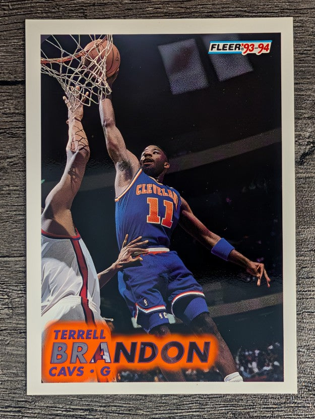 1993-94 Fleer #34 Terrell Brandon