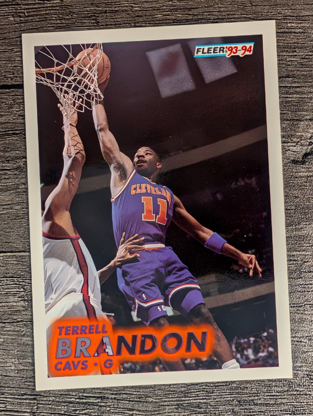 1993-94 Fleer #34 Terrell Brandon
