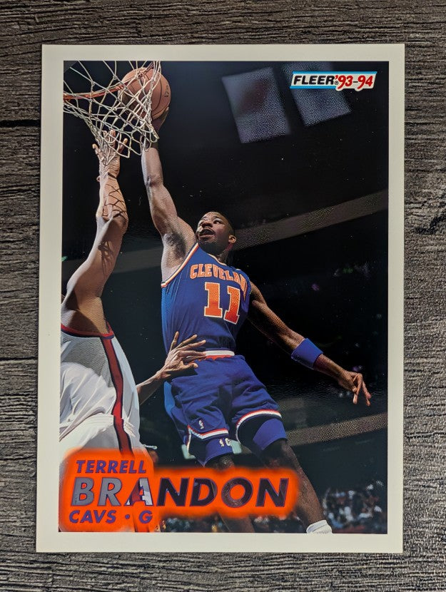 1993-94 Fleer #34 Terrell Brandon