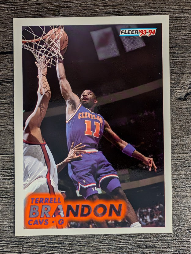 1993-94 Fleer #34 Terrell Brandon