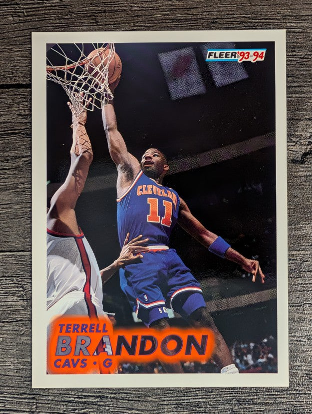 1993-94 Fleer #34 Terrell Brandon
