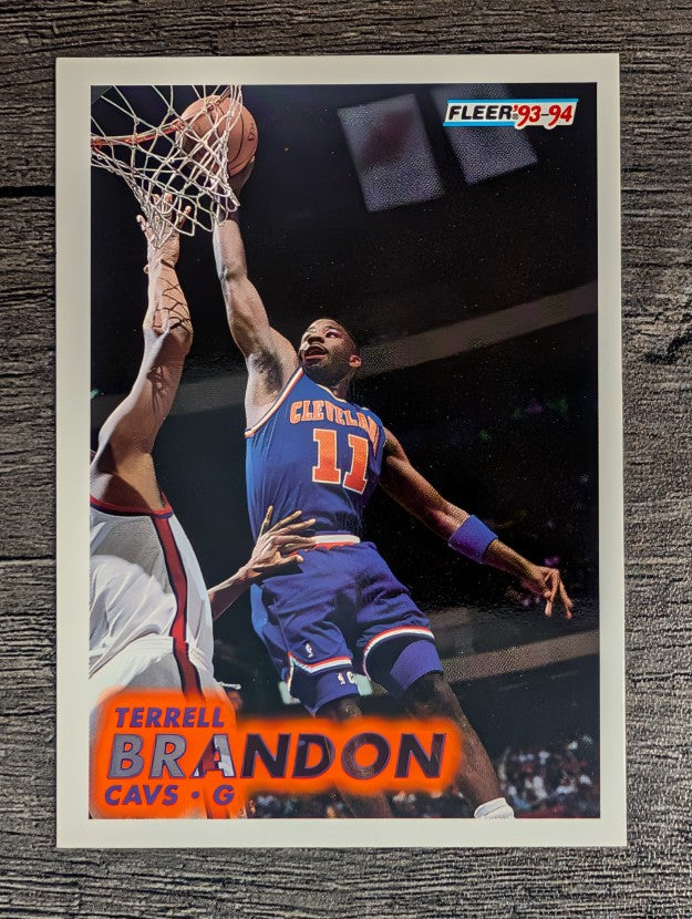 1993-94 Fleer #34 Terrell Brandon