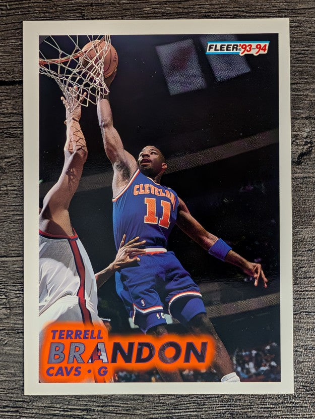 1993-94 Fleer #34 Terrell Brandon