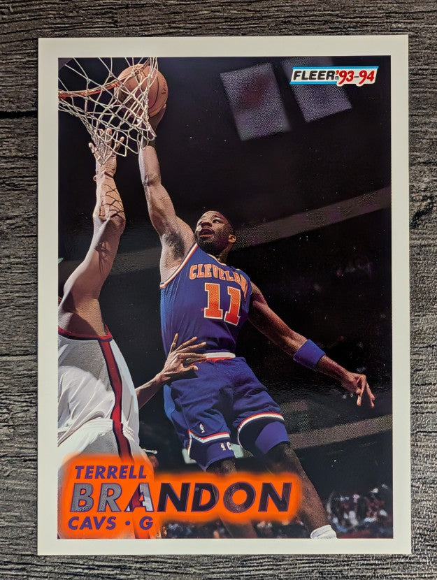 1993-94 Fleer #34 Terrell Brandon