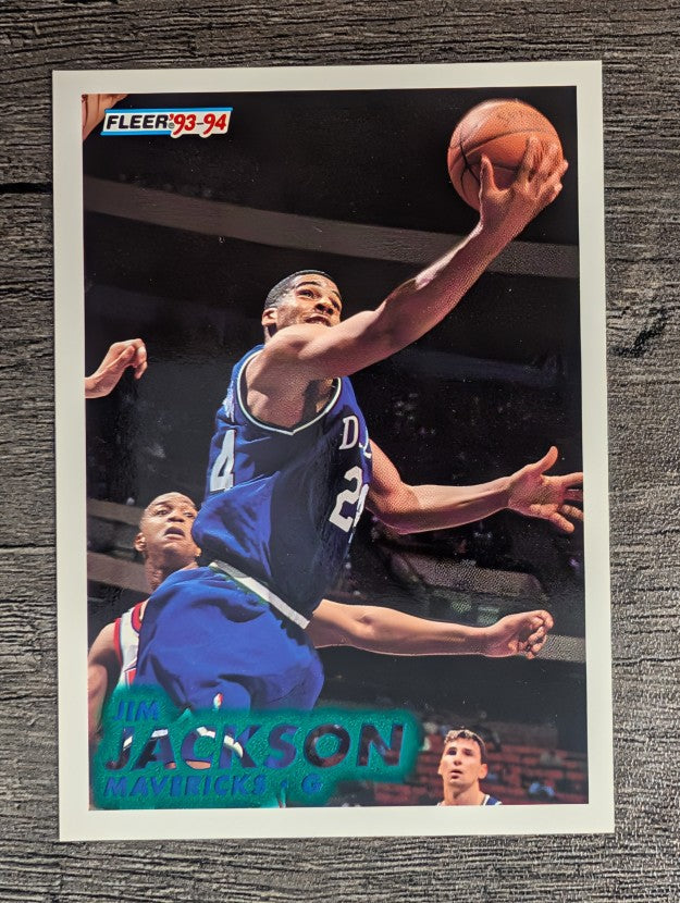 1993-94 Fleer #46 Jim Jackson