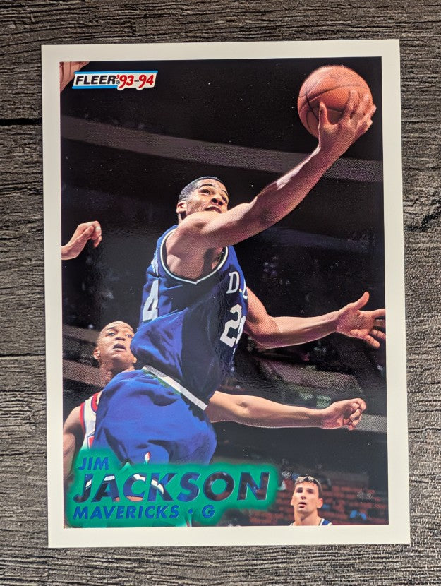 1993-94 Fleer #46 Jim Jackson