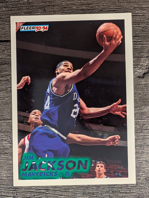 1993-94 Fleer #46 Jim Jackson
