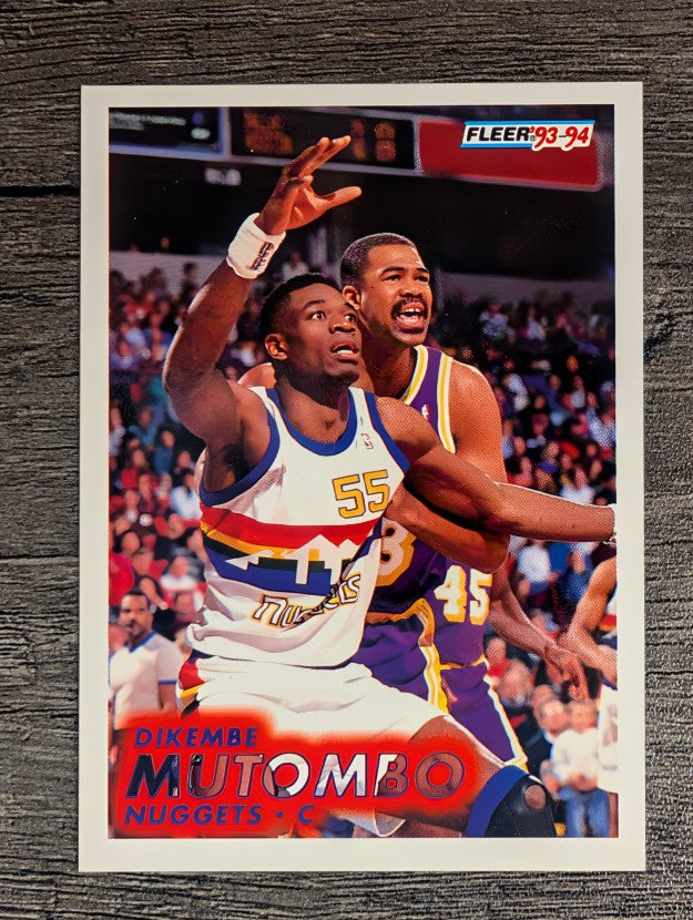 1993-94 Fleer #54 Dikembe Mutombo