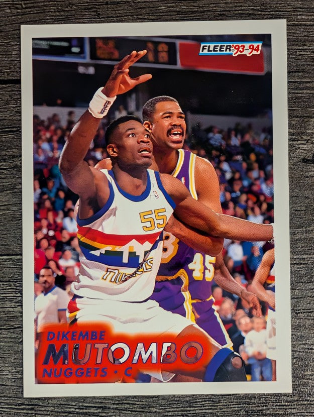 1993-94 Fleer #54 Dikembe Mutombo