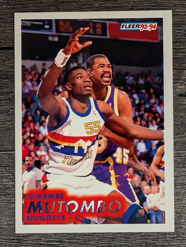 1993-94 Fleer #54 Dikembe Mutombo