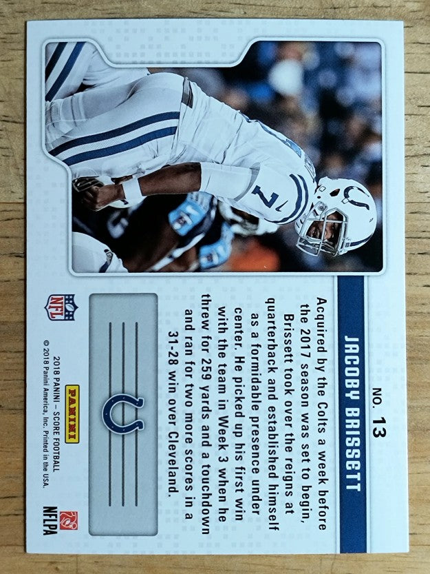 2018 Score Signal Callers #13 Jacoby Brissett