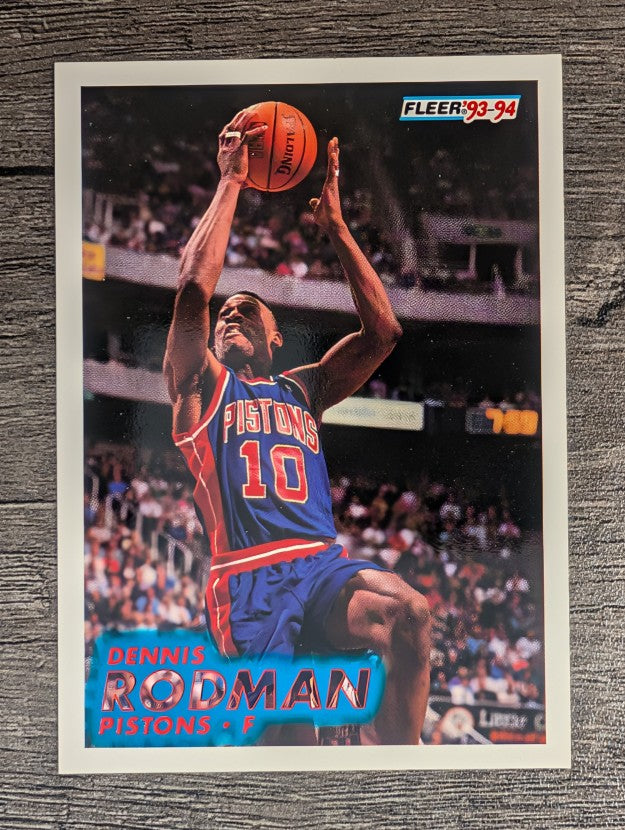 1993-94 Fleer #64 Dennis Rodman