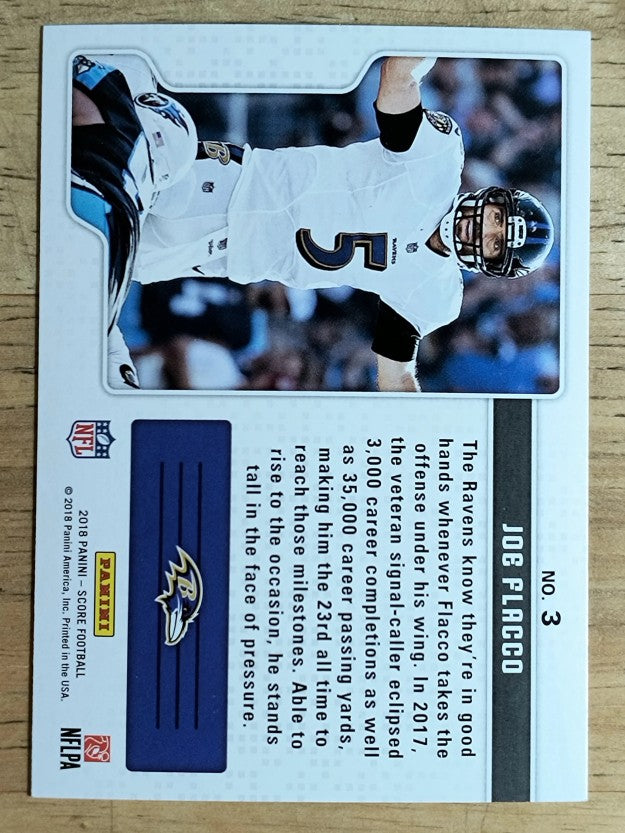2018 Score Signal Callers #3 Joe Flacco