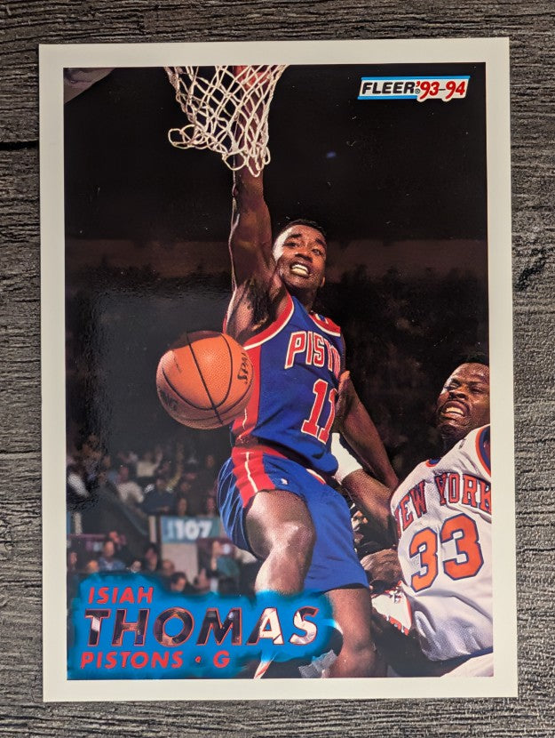 1993-94 Fleer #65 Isiah Thomas
