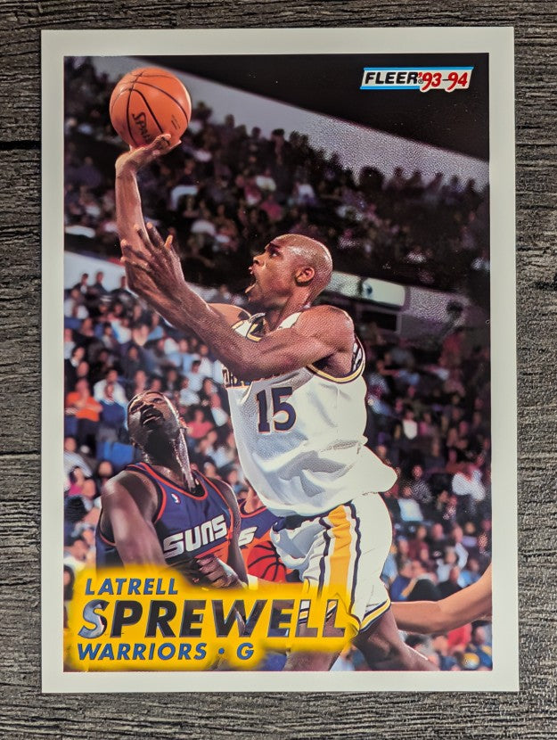 1993-94 Fleer #73 Latrell Sprewell
