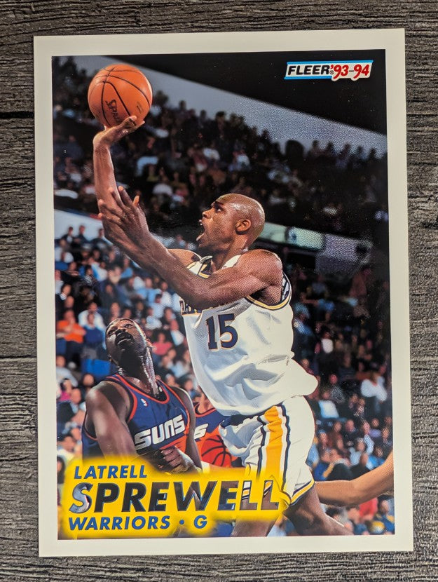 1993-94 Fleer #73 Latrell Sprewell