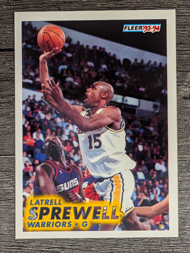 1993-94 Fleer #73 Latrell Sprewell