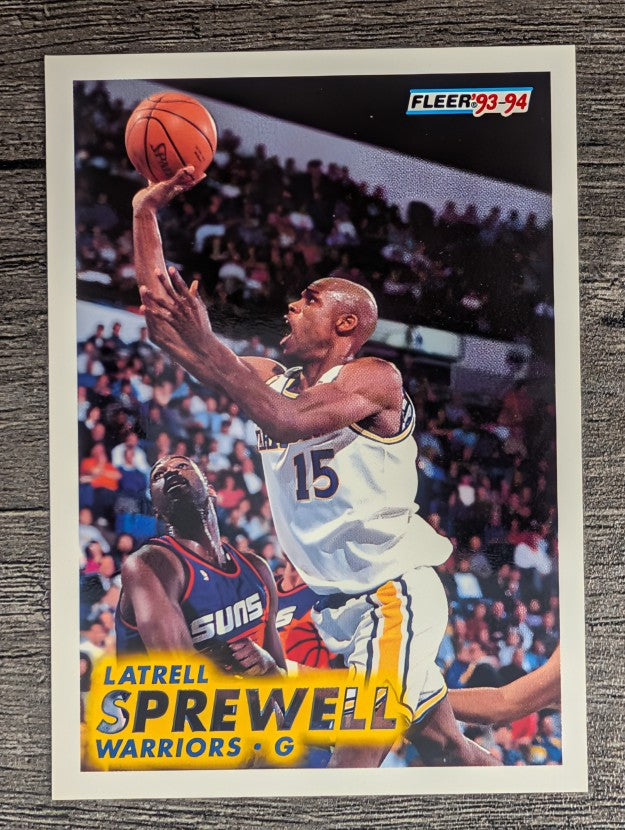 1993-94 Fleer #73 Latrell Sprewell