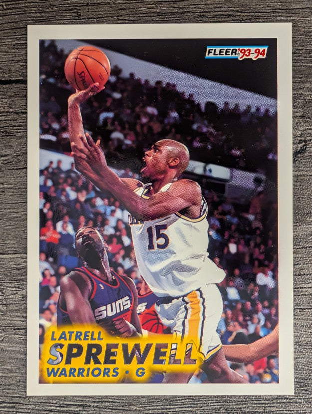 1993-94 Fleer #73 Latrell Sprewell