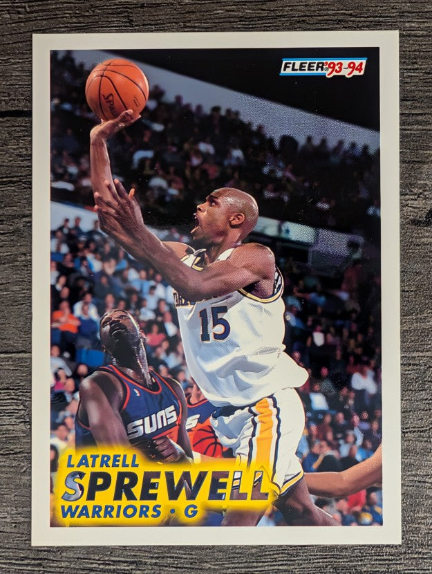 1993-94 Fleer #73 Latrell Sprewell
