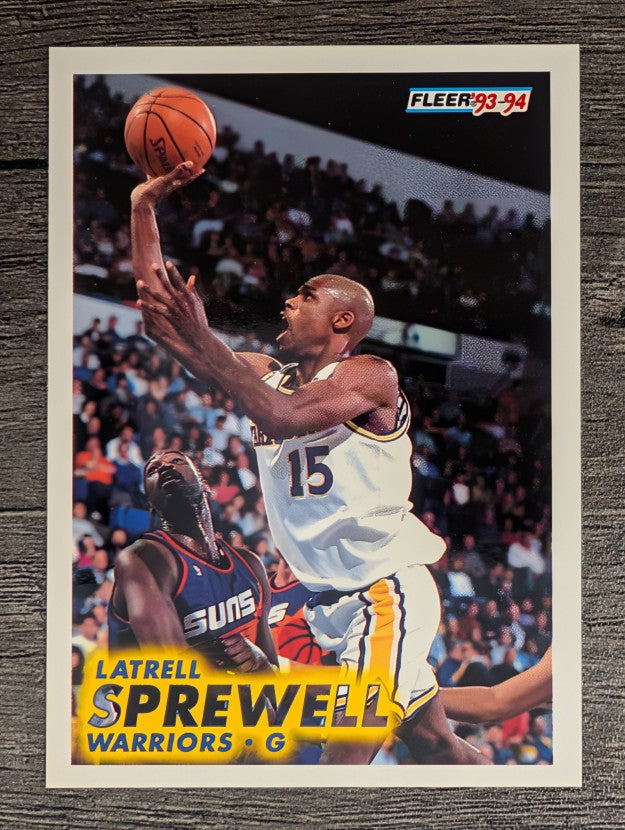 1993-94 Fleer #73 Latrell Sprewell