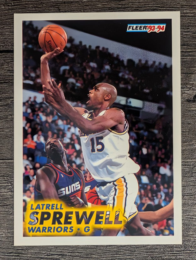 1993-94 Fleer #73 Latrell Sprewell