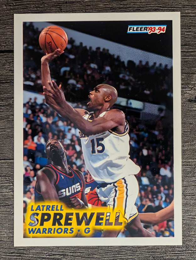 1993-94 Fleer #73 Latrell Sprewell