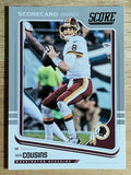 2018 Score Scorecard #321 Kirk Cousins