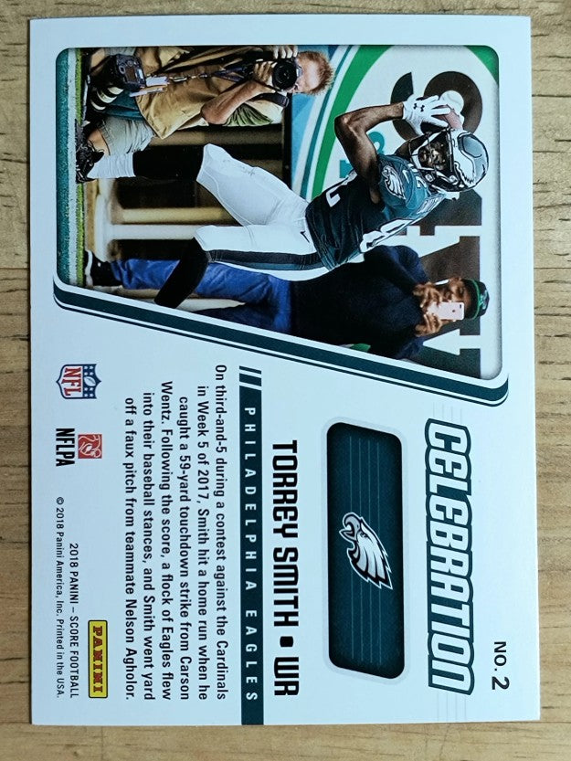 2018 Score Celebration #2 Torrey Smith
