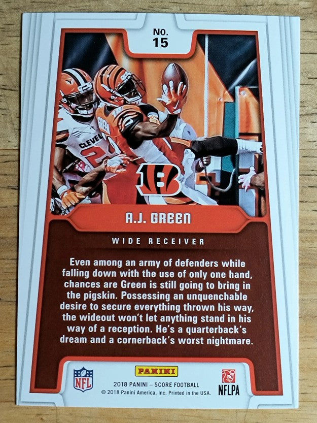 2018 Score All Hands Team #15 A.J. Green