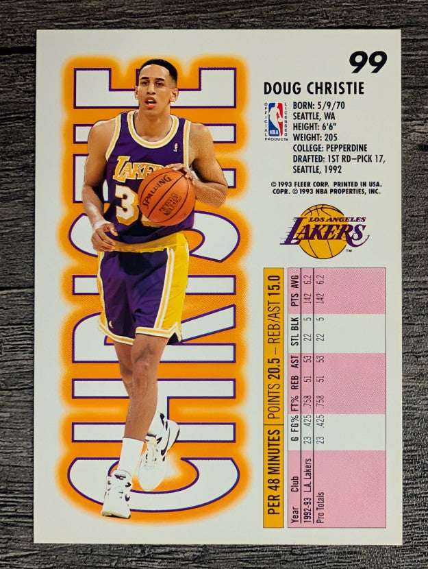 1993-94 Fleer #99 Doug Christie