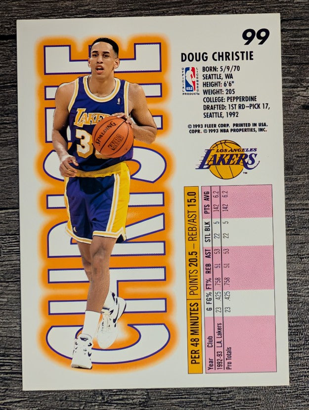 1993-94 Fleer #99 Doug Christie