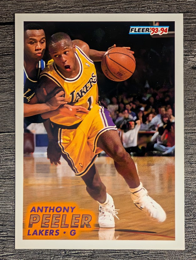 1993-94 Fleer #103 Anthony Peeler