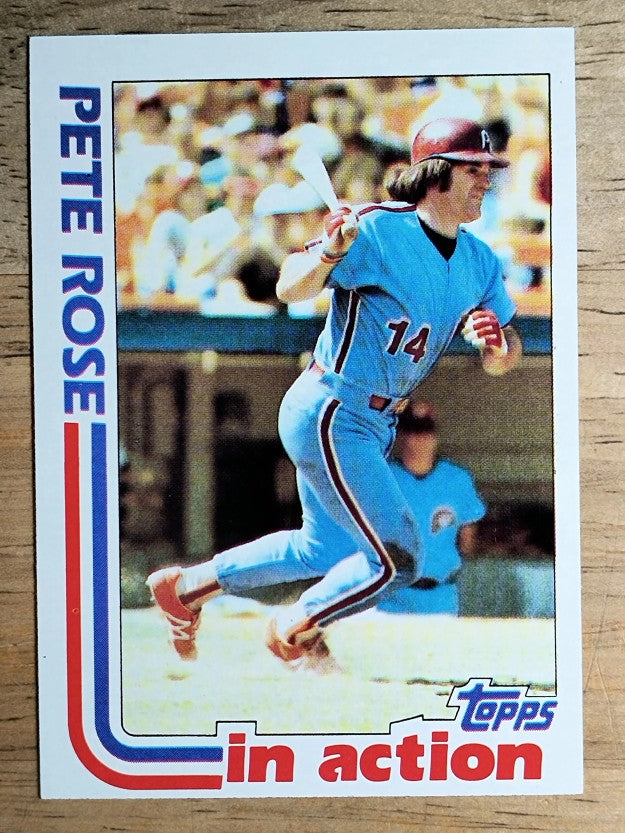 1982 Topps #781 Pete Rose IA