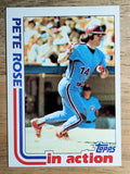 1982 Topps #781 Pete Rose IA