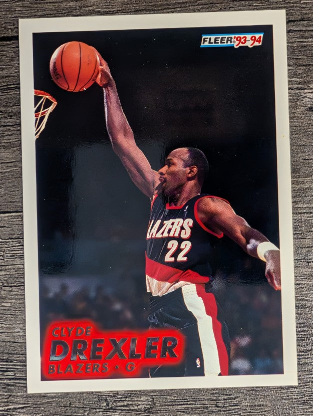 1993-94 Fleer #173 Clyde Drexler