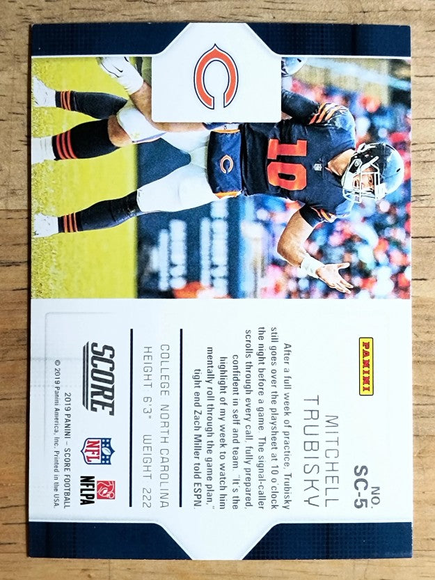 2019 Score Signal Callers #5 Mitchell Trubisky