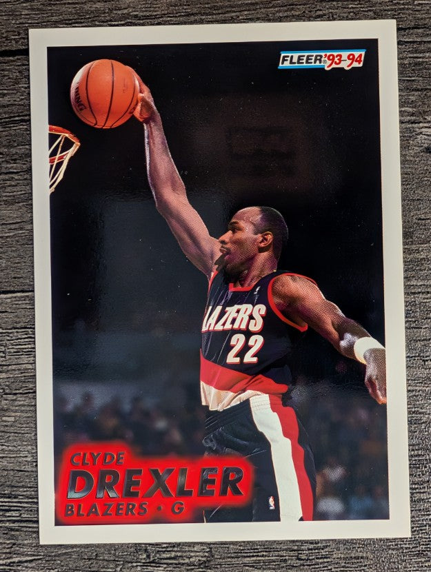 1993-94 Fleer #173 Clyde Drexler