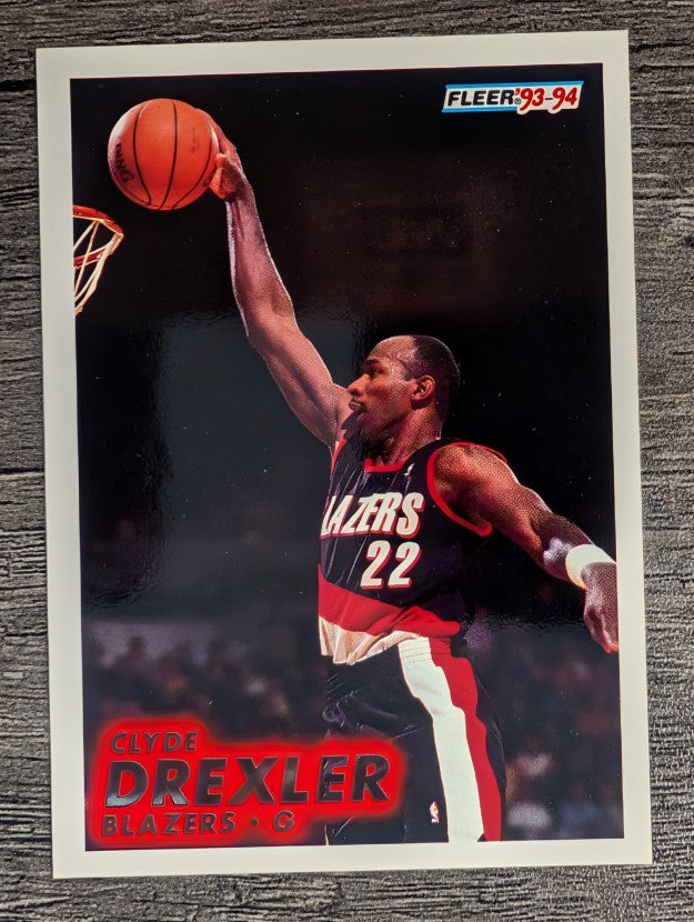 1993-94 Fleer #173 Clyde Drexler