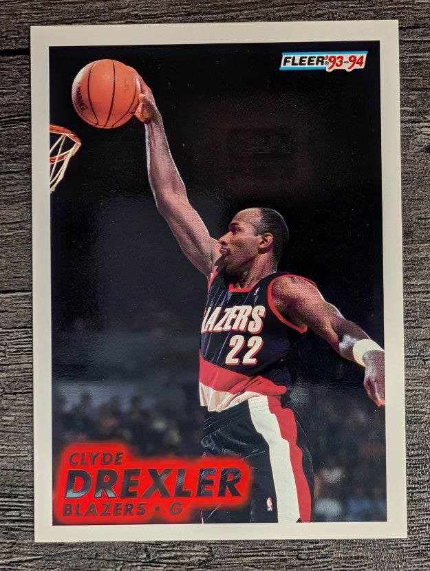 1993-94 Fleer #173 Clyde Drexler