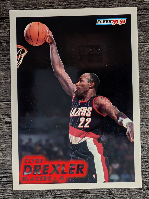 1993-94 Fleer #173 Clyde Drexler