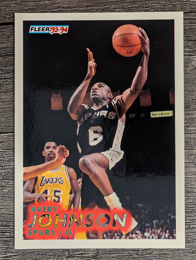 1993-94 Fleer #194 Avery Johnson