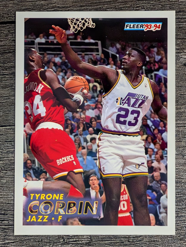 1993-94 Fleer #206 Tyrone Corbin