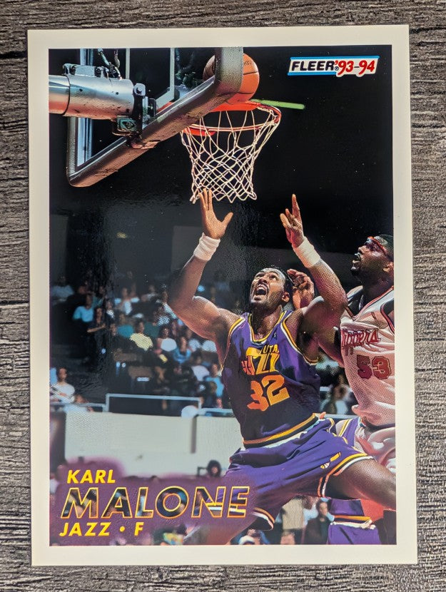 1993-94 Fleer #211 Karl Malone