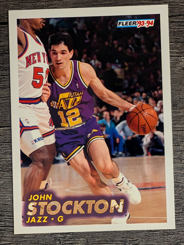 1993-94 Fleer #212 John Stockton