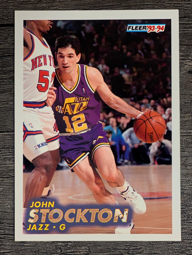 1993-94 Fleer #212 John Stockton